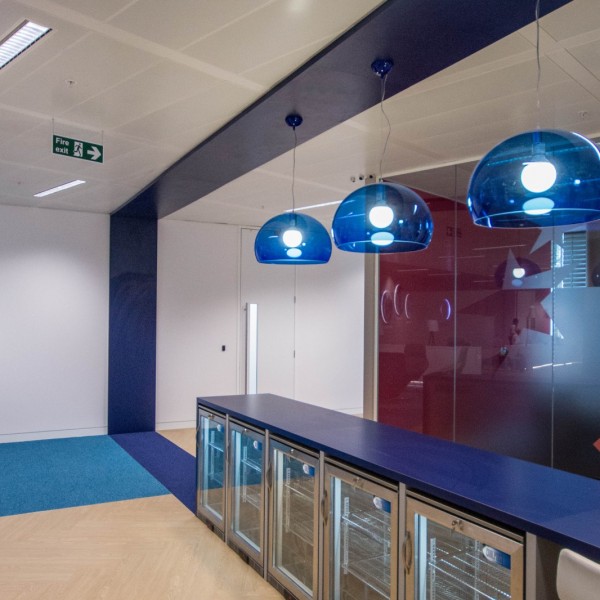 Danone, London HQ - Joinery Installation