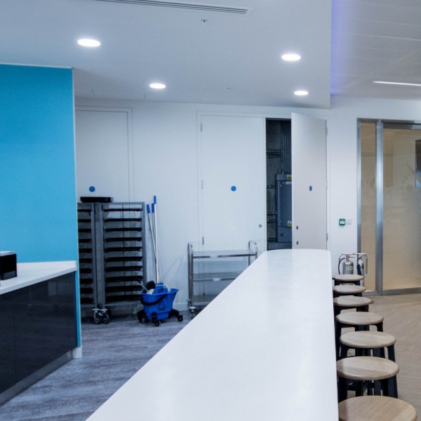 Danone, London HQ - Joinery Installation