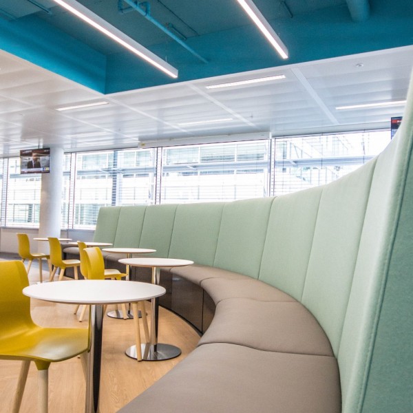 Danone, London HQ - Joinery Installation