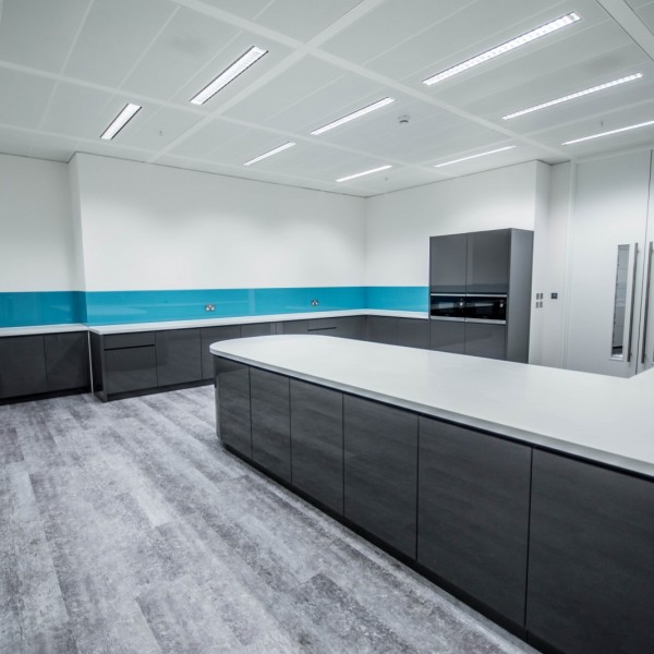 Danone, London HQ - Joinery Installation